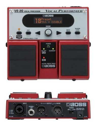 Procesador Multiefecto Vocal Boss Ve-20 Performer