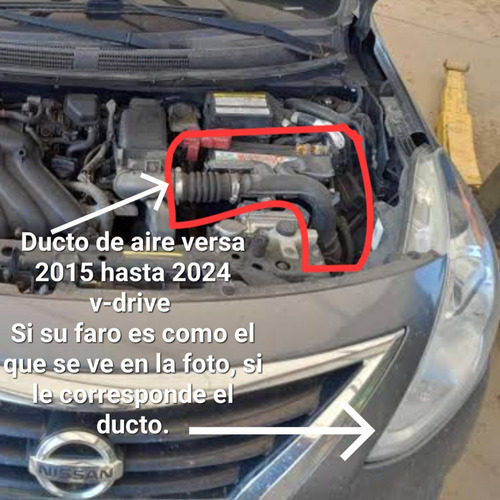 Punta Filtro De Aire Versa 2015-16-17-18-19-20-23-24v-drive (Usado)
