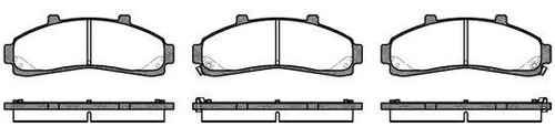 Pastillas De Freno Mercury Mountaineer 97/01