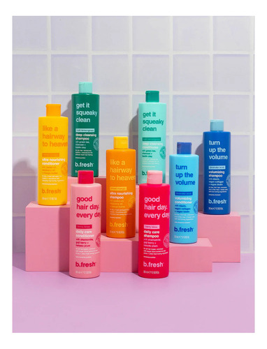 Shampoo Diario B.fresh Bayas Brillo Y Cuidado Capilar