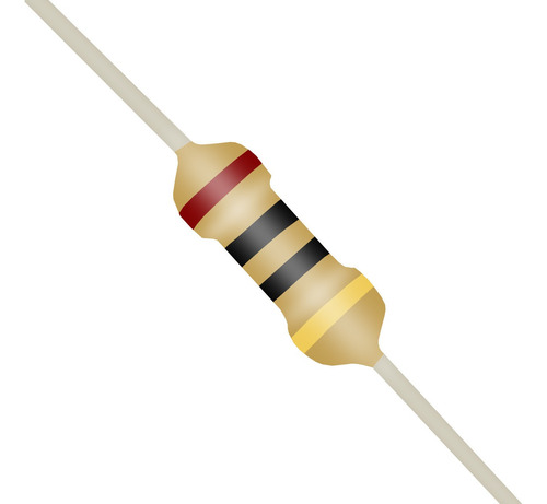 500 Unidades Resistor 10r 5% 1/4w Cr25 10r