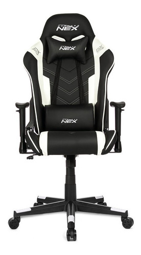Silla Gamer Pro Modelo Nex Color Negro /blanco Marca Dxracer