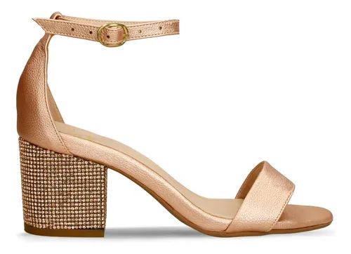 Sandalias oro rosa hot sale