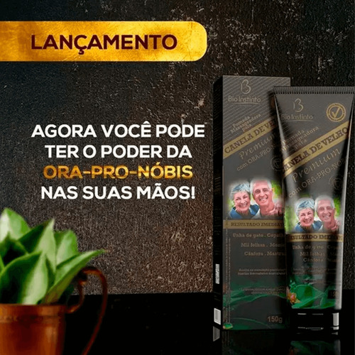 Canela De Velho Bio-instinto Premium Com Ora-pro-nóbis 150g