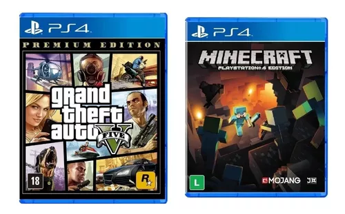 Minecraft - PS4 - Compra jogos online na