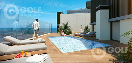 Imagen 10 de 15 de Vendo Monoambiente Con Vista Al Mar Y Cocina Definida En Rambla Malvin