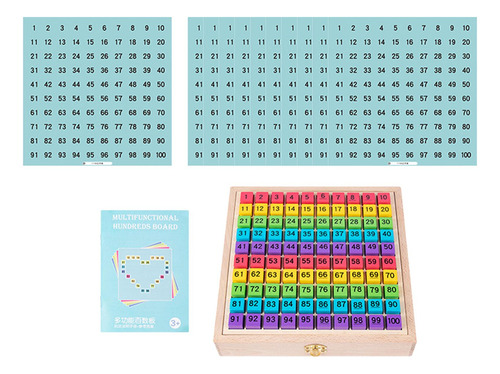 Juego De Mesa De Conteo De Cien Tableros De Matemáticas De