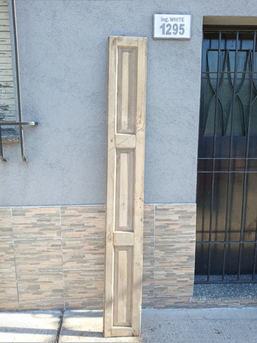 Postigo De Madera 2,02 Alto - 26,1 Ancho - 2,3 Espesor