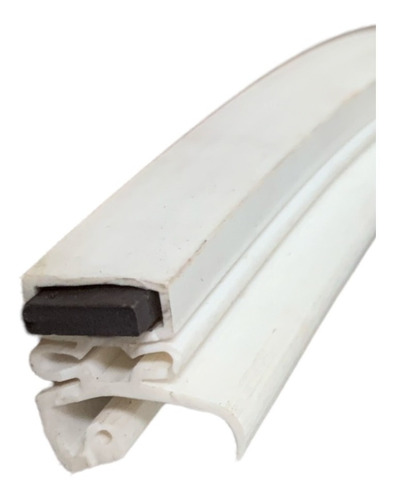 Imagen 2 de 10 de Empaque Puerta Refrig. Ceja Corta Con Iman 9.3 Venta X Metro