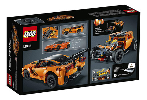 Lego Technic Chevrolet Corvette Zr1 42093 Kit De Construcció