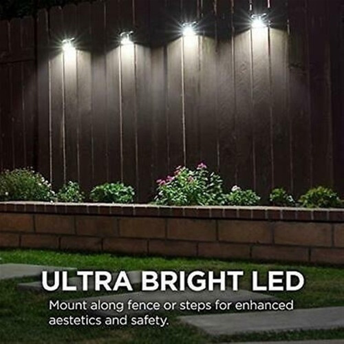 2pc Led Luz Solar Pir Sensor De Movimiento Impermeable Al Ai