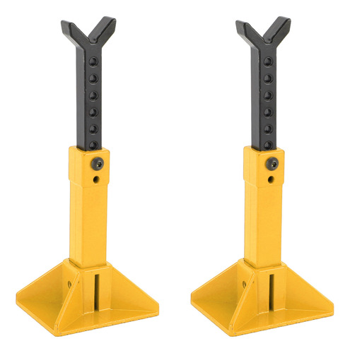Juguete Rc De Metal Amarillo Para Coche, 1 Par, Con Soporte