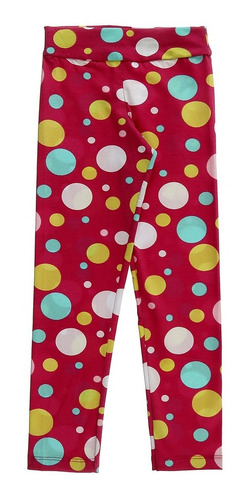 Imagem 2 de 10 de Kit 5 Calça Legging Infantil Menina Roupa Atacado