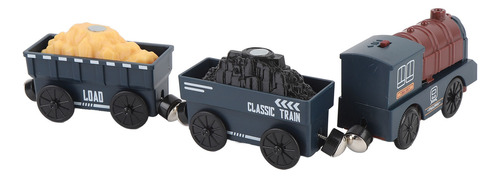 Conjunto Infantil De 3 Peças De Brinquedo De Trem Elétrico R