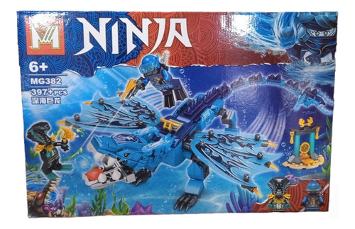 Juguete Armable Ninja Go 397 Pcs