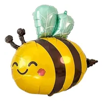 Comprar Set X 8 De Globos Abejita De Plim Plim Importados Amarillo Abejita
