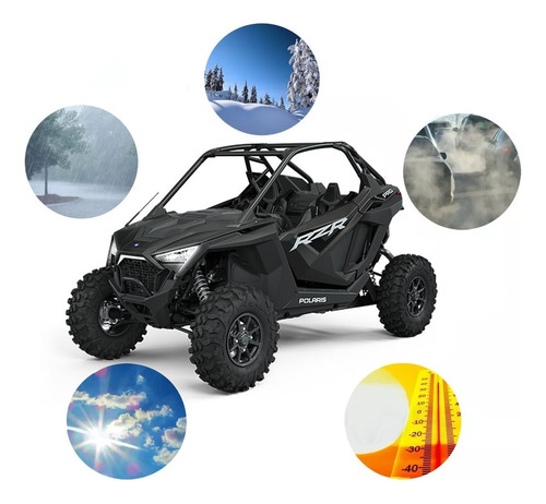 Funda Impermeable Utv Polaris Rzr Yamaha 2 Plazas