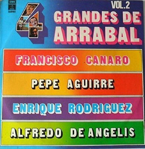 Canaro-rodriguez-angeles* 4 Grandes Del Arrabal V.2 Lp