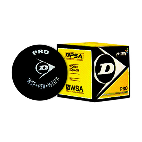 Bola De Squash Dunlop Revelation Pro Xx (2 Pontos Amarelos)