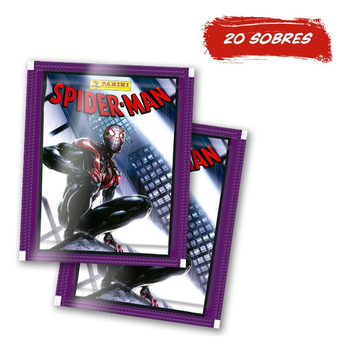 Pack Spiderman: Bienvenido Al Spider-verso (20 Sobres)