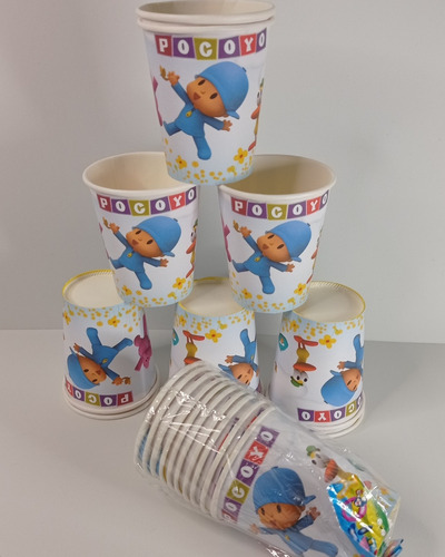 Pocoyo  -vasos Descartables Personalizados