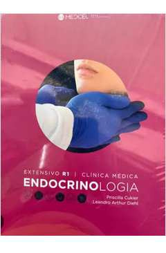 Livro Didático Extensivo R1 Clínica Médica Endocrinologia De Priscilla Cukier; Leandro Arthur Diehl Pela Medcel (2020)