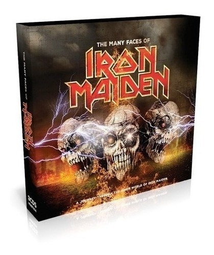 Iron Maiden Many Faces Of  3 Cd Nuevo Importado Dickinson