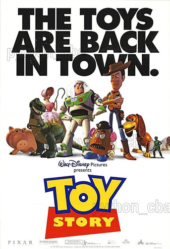 Pósters Toy Story 1 - 1995 - 42x30 Cm.