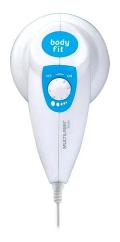Imagen 3 de 3 de Masajeador eléctrico portátil Multilaser Body Fit blanco 220V