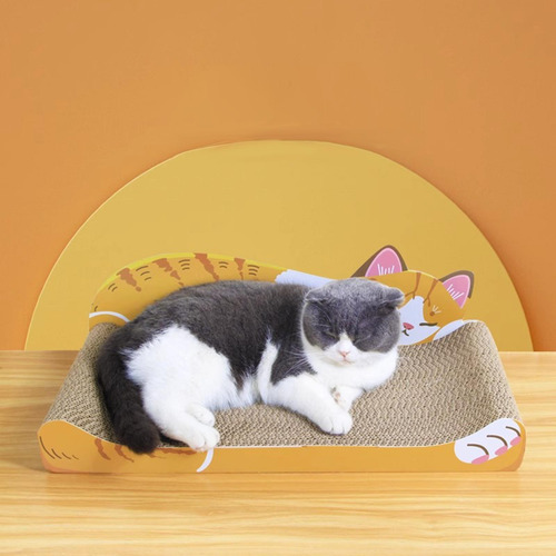 Sofá Rascador Para Gatos, Almohadilla Rascadora Para L