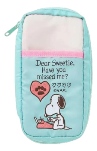 Estuche De Snoopy Gran Capacidad Lindo Regalo 