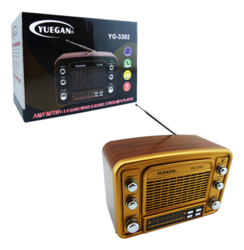 Radio Multibanda Marca Sonitec, A Corriente Y Pilas