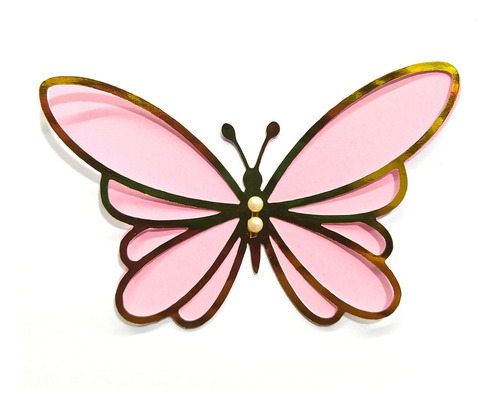 Mariposas Dobles 12cm