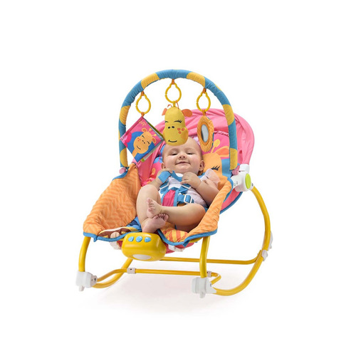 Cadeira De Descanso Musical E Balanço De 0 A 20 Kg Girafa