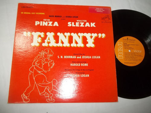 Lp Vinil - Fanny - Ezio Pinza Walter Slezak 