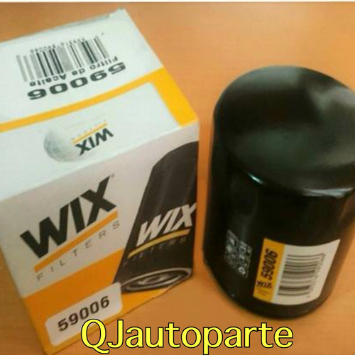 Filtro De Aceite Wix 59006 Para Chery Orinoco