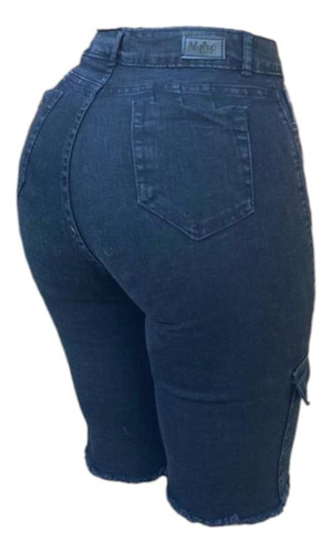 Pantalón Capri Jeans Stretch Levanta Cola Damas