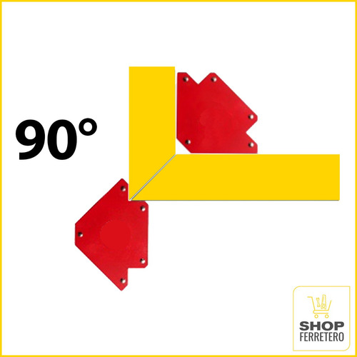 Escuadra Magneticas Soldar 3'' 11kg 45/90/135°