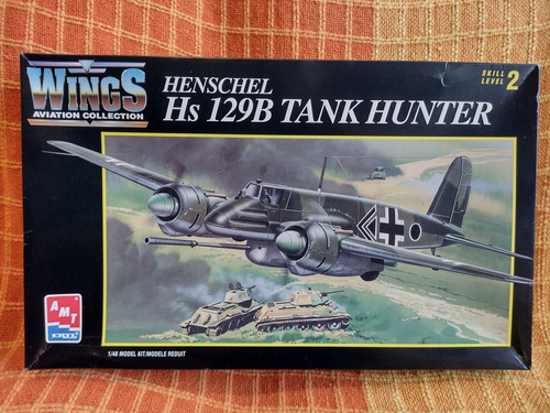 Kit 1/48 Amt Henschel Hs  129b Tank Destroyer