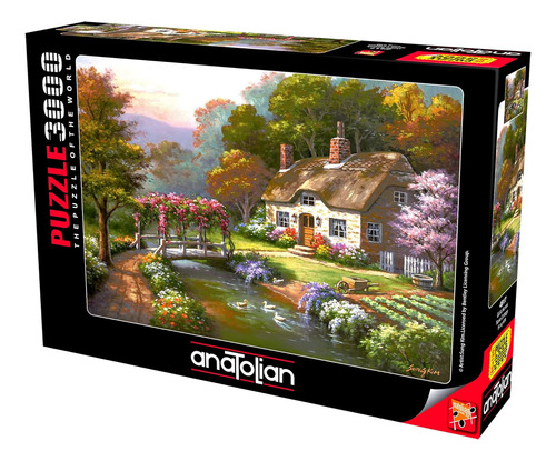 Anatolian Puzzle - Rose Cottage, Rompecabezas De 3000 Piezas