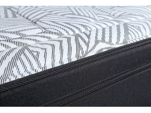 Imagen 4 de 7 de Rosen Cama Europea Tempo 2 Plazas 150 X 200 Cm Base Dividida