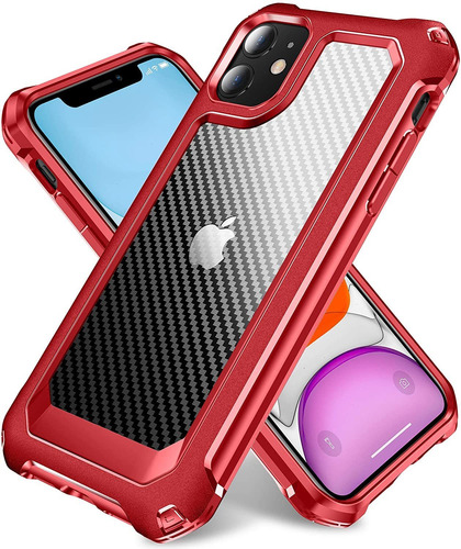 Funda Roja Para iPhone 11