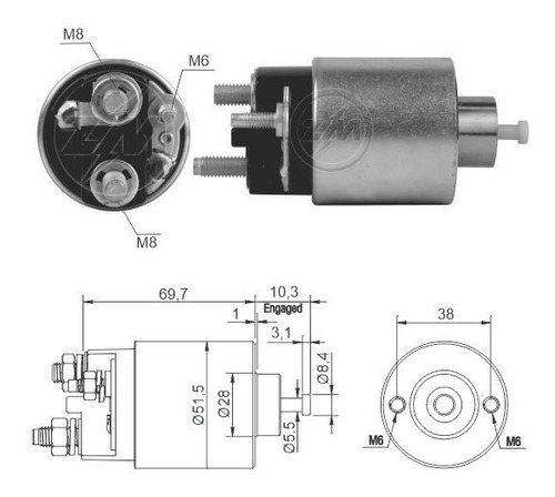 Automatico Ford F. Transit Expedition - Mitsub. 12v