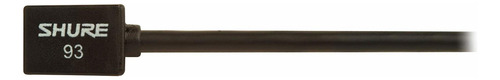 Microfono Shure Wl93-6 Series Subminiature Condenser Lavalie