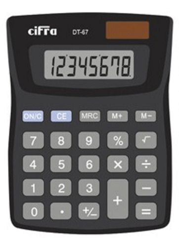 Cifra Dt-67 Calculadora De Escritorio