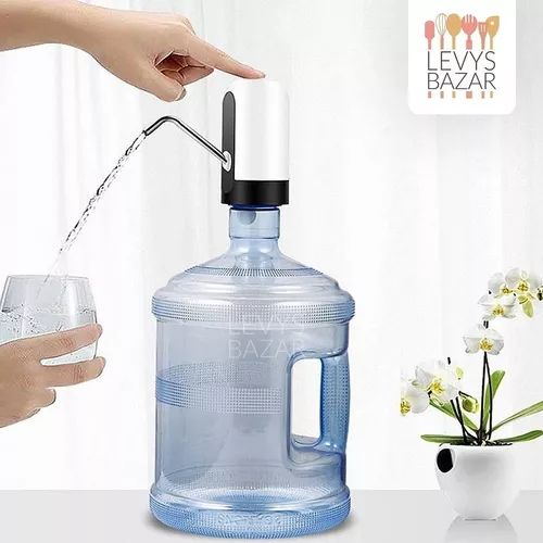 Dispensador automático de agua - Cargador USB Dispensador de acero Sin BPA  Agua fría Botella de garrafa