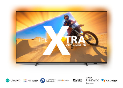 Google Tv Philips The Xtra Qled + Mini Led 4k 75 Ambilight