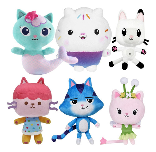 Z 6 Piezas De Juguetes De Peluche Para Niños Y Niñas