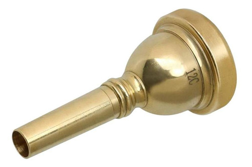 Universal De Trombón Chapado En Oro Para Practicar 79,3 Mm