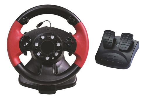 A Racing Vibración Conducción Pedal Del Volante Para Ps3 /
